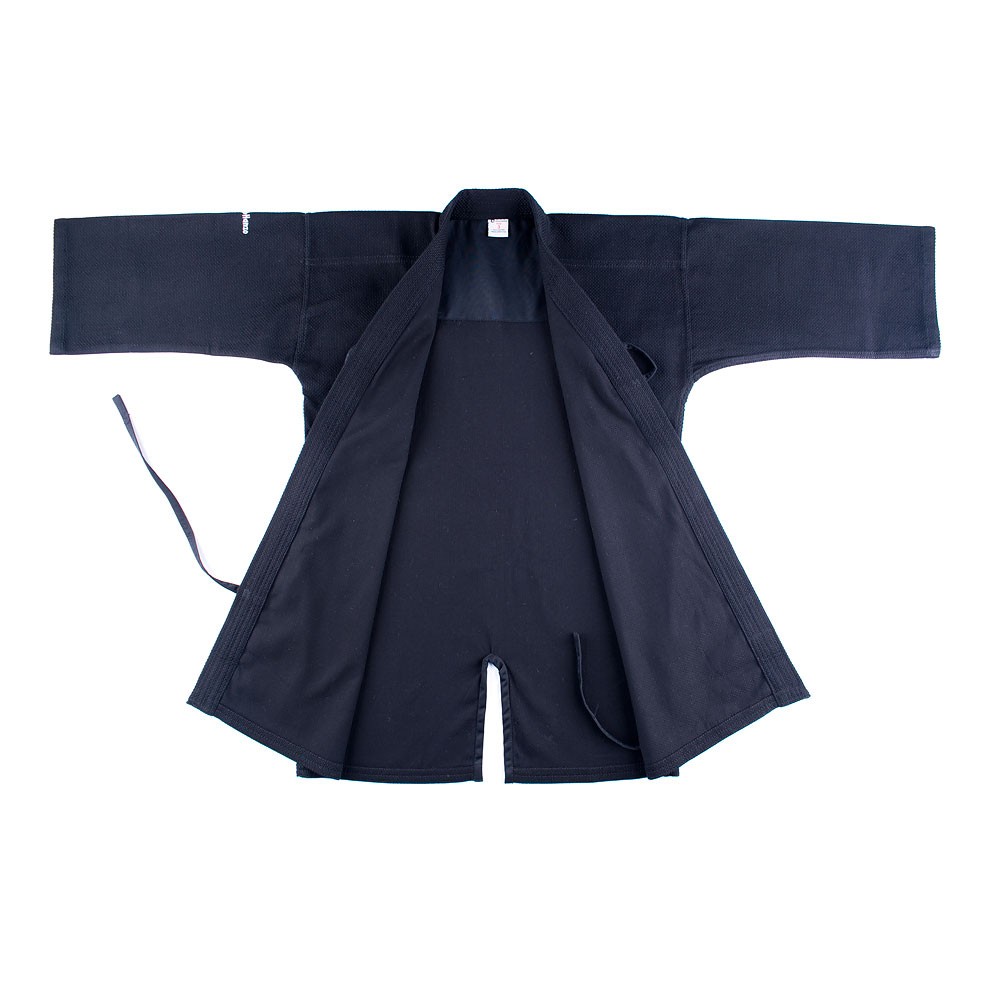 Gi aus 100% Baumwolle schwarz verschiedene Größen für Aikido und Kendo NEU 